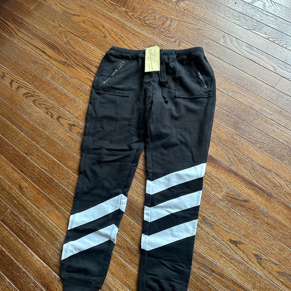 Vintage Havana Black and White Track Pants